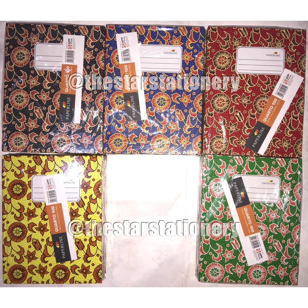 

(1 Biji) PAPERLINE Buku Hard Cover Quarto 100 (Uk. 21 x16 cm) / Kwarto 100 PAPERLINE Isi 100 Lembar / HC Paperline Kwarto 100