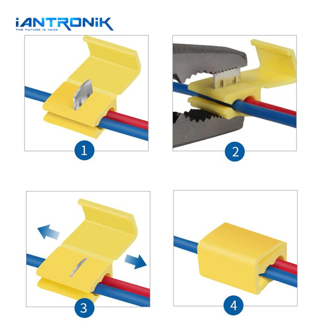 Konektor Kabel Jumper / Penyambung Cabang - Scotch Lock Wire Connector