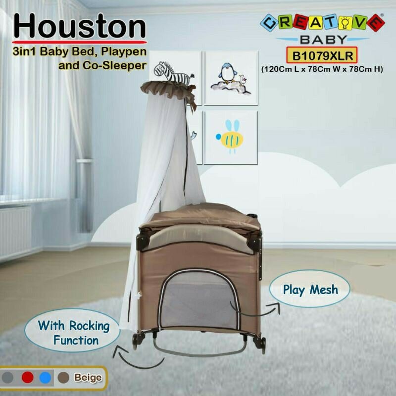 Creative Baby Box Houston B1079XLR / Creative Box Bayi Houston B1079XLR