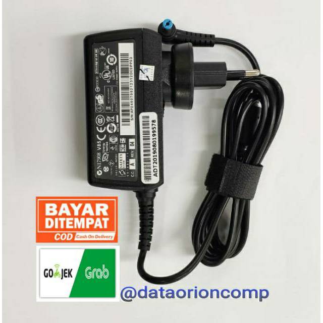 Adaptor Charger Acer 19V 2.15A DC 5.5*1.7 mm for 532 532h d255 d260 d270 722 AO722 725 AO725 756 AO756