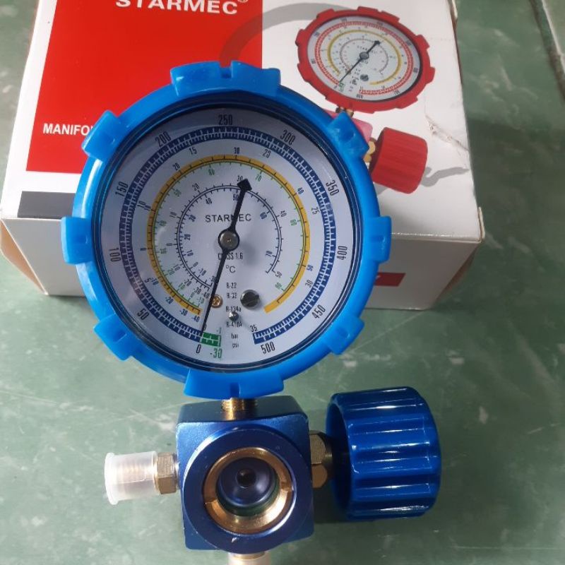 analiser manifold gauge single STARMEC sign glass