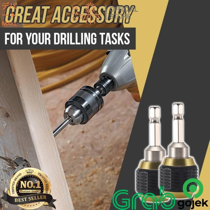 Quick Connect Drill Chuck Tool only easy to apply to all PNP