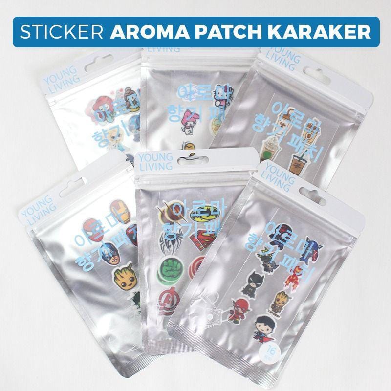 OS STIKER MASKER AROMA / TEMPELAN MASKER AROMATERAPI MOTIF