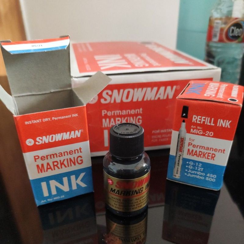 

TINTA SPIDOL PERMANEN SNOWMAN MIG-20