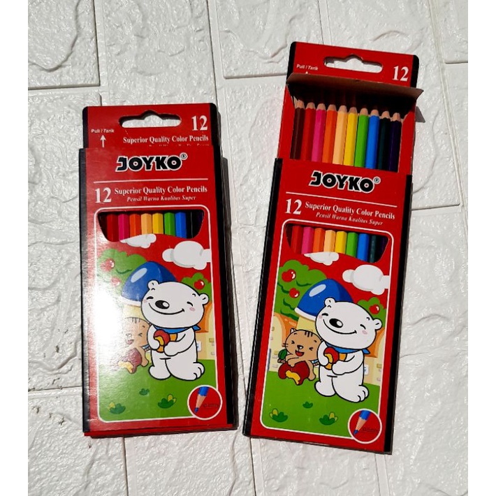

PENSIL WARNA JOYKO PANJANG / PENSIL 12 WARNA JOYKO PANJANG