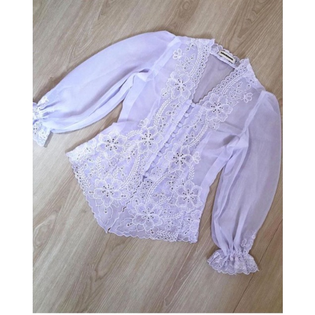 Kebaya Kerut/ Kebaya bordir Bali terbaru bagus murah