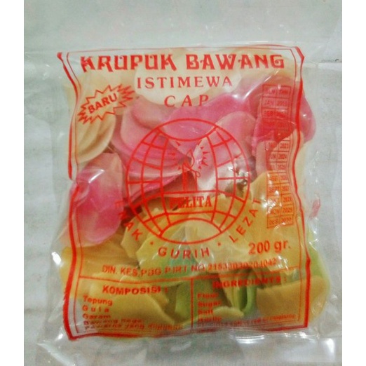 

Kerupuk Bawang Cap Pelita