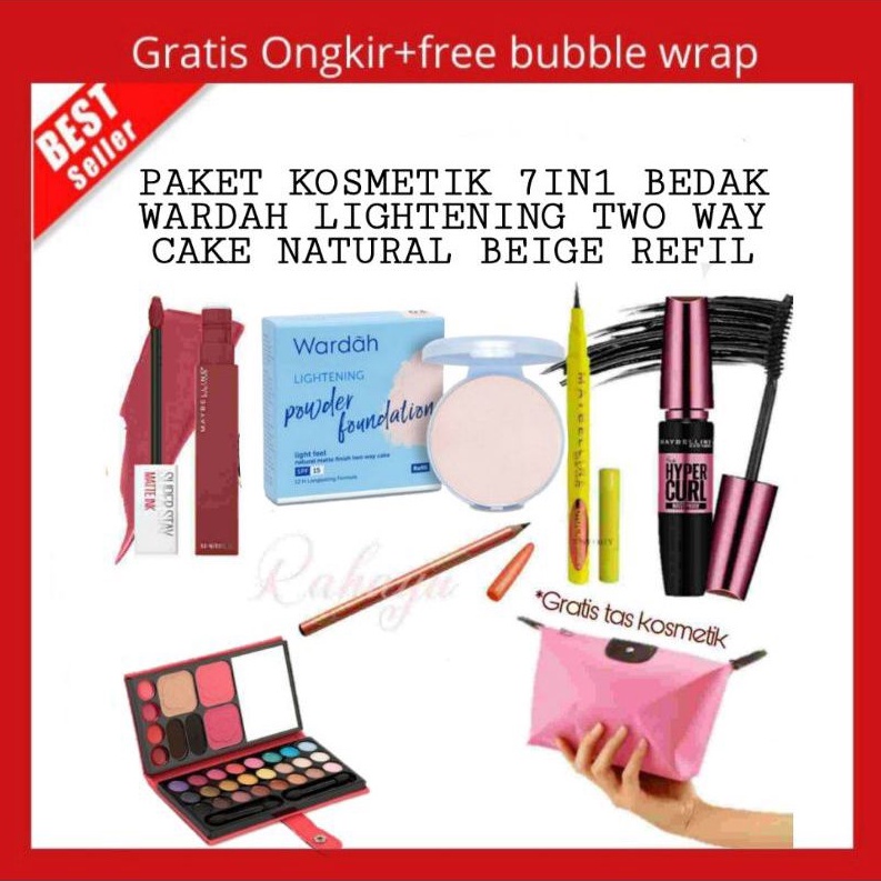 maybelline - paket make up - paket make up murah - paket kosmetik lengkap - paket make up maybeline 