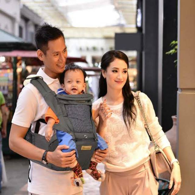 Gendongan Snobby Bayi Hipseat 6 Posisi Saku Motif Luxury Series III TPG1843