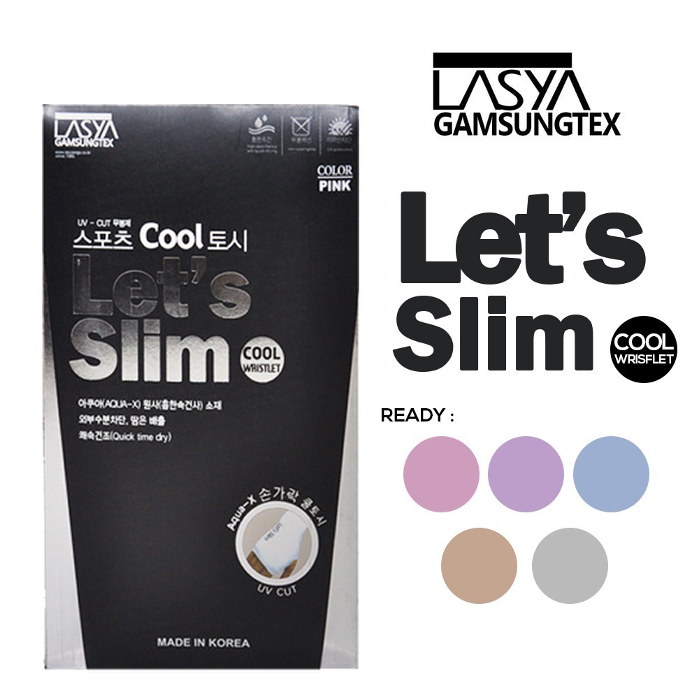 MANSET SARUNG TANGAN DINGIN AQUA-X LETS SLIM Made In Korea ANTI PANAS