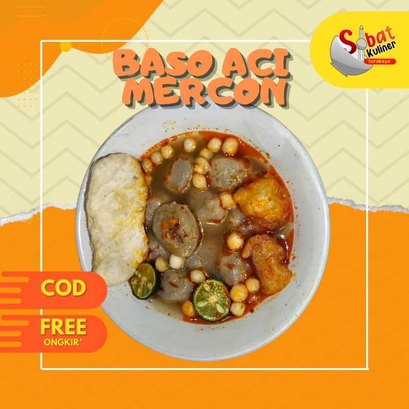 

Baso aci mercon sambel geprek