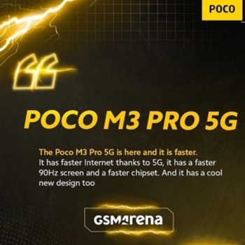 Official Xiaomi POCO M3 Pro 5G 6/128GB 4/64GB Garansi Resmi POCO Indonesia TAM