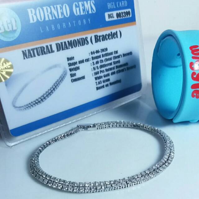 GELANG BERLIAN EROPA LUSTER CRYSTAL