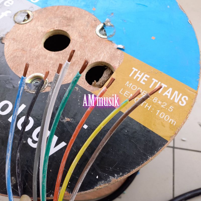 KABEL SPEAKER TITAN 8X2.5 ISI 8 100 METER