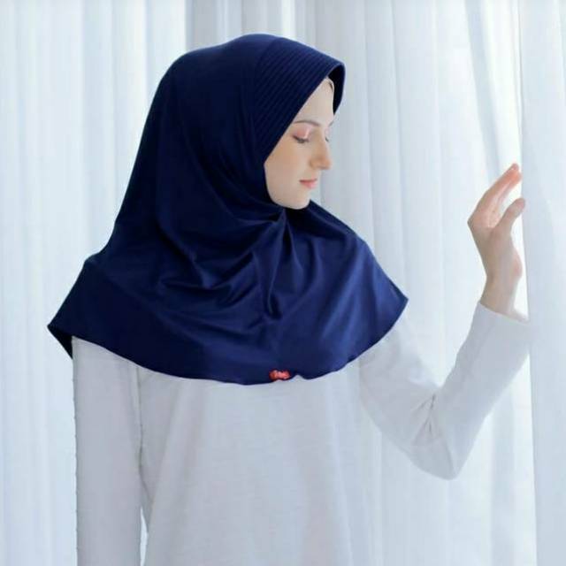 Bergo Zoya Marsha HB Casual Jilbab Sekolah Instan Jilbab Kantor-4