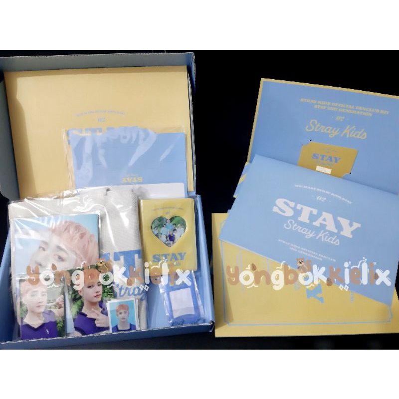 [READY STOCK] Sharing Fankit Stray Kids 2nd Gen postcard only hyunjin han photofilm