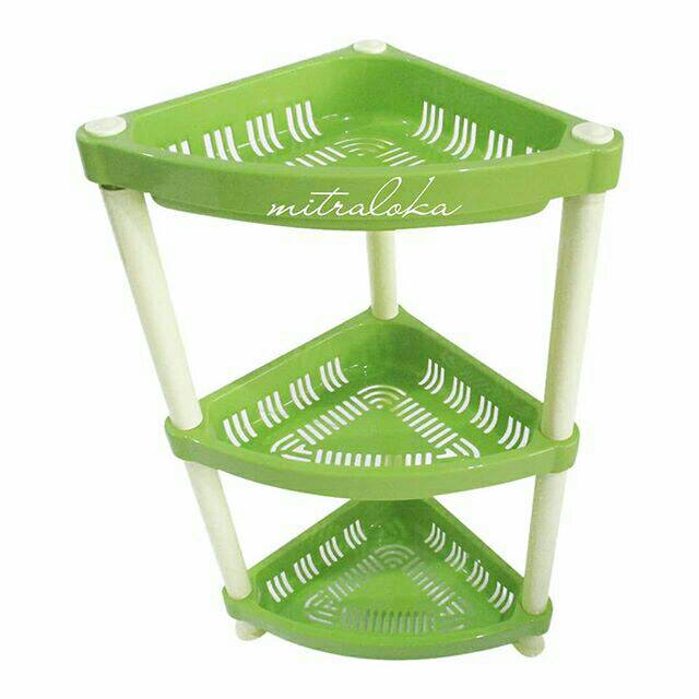 Mitra Loka Rak Susun Segitiga RSS 9027-3 Golden Sunkist