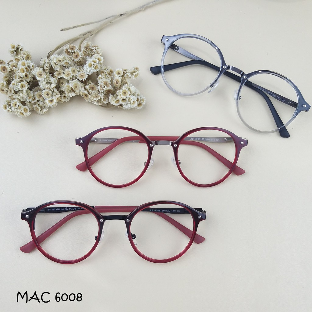 Kacamata Plastik Bulat MAC6008