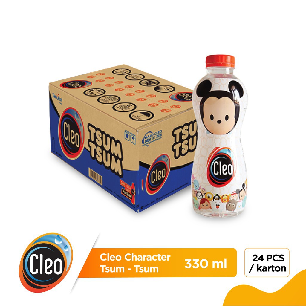 

Cleo Character Tsum-Tsum 330ml (24pcs)