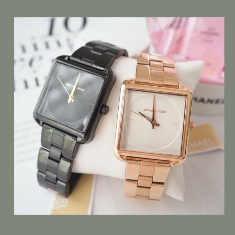 100% Original Jam Tangan Wanita Michael Kors Lake MK 3645, 3665, 3666 Fullset