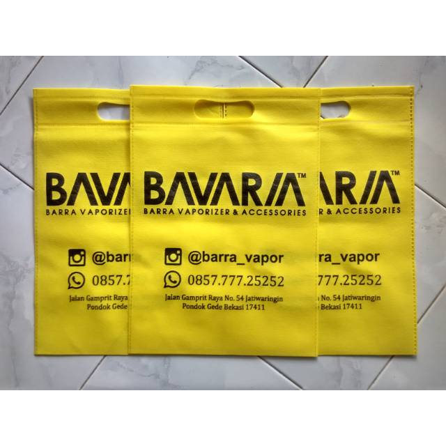 

Tas Googie Bag Spunbond 35x24 Press Plong S2