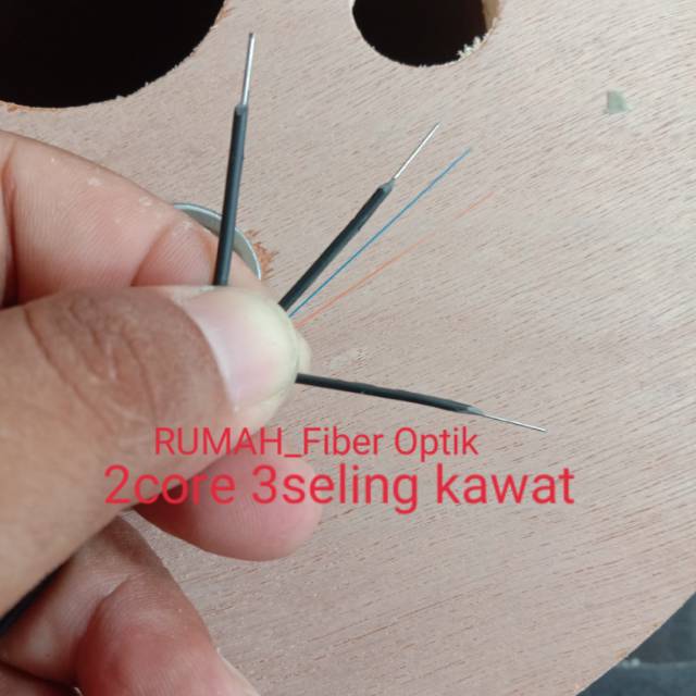 Kabel Dropcore 2core 3seling 1km no merk