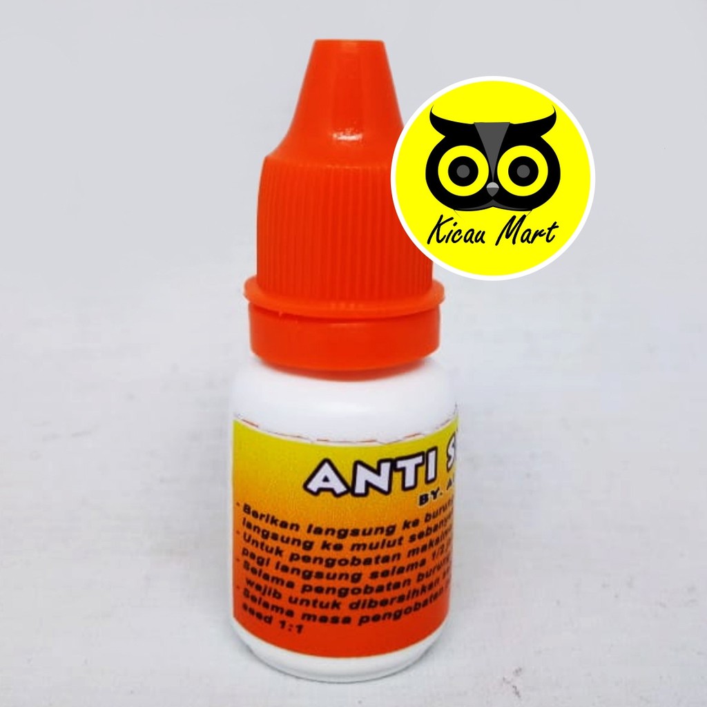 OBAT BURUNG MURAI KENARI LOVEBIRD ANTI SNOT PLUS AIDY WIJAYA MATA BENGKAK BULU NGEMBANG MENCRET ASPAWO