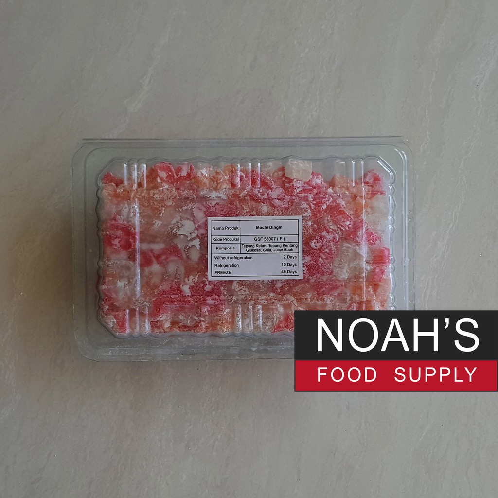 

MOCHI FRUITY FROZEN 500G MOCHI ANEKA RASA BUAH BEKU 500 G