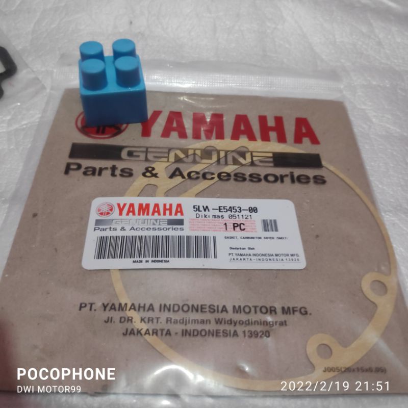 GASKET PAKING MAGNET MIO SPORTY SMILE NOUVO ORIGINAL ORI YAMAHA