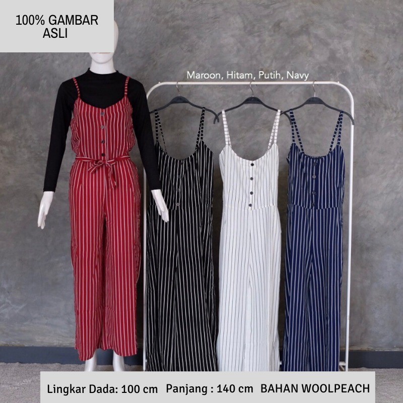 (COD) Daily Things Jumpsuit Salur Honey Fit XL LD 100cm