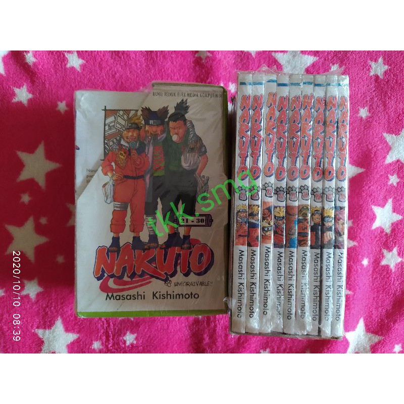 KOMIK SERI : NARUTO BOX 21 SD 30