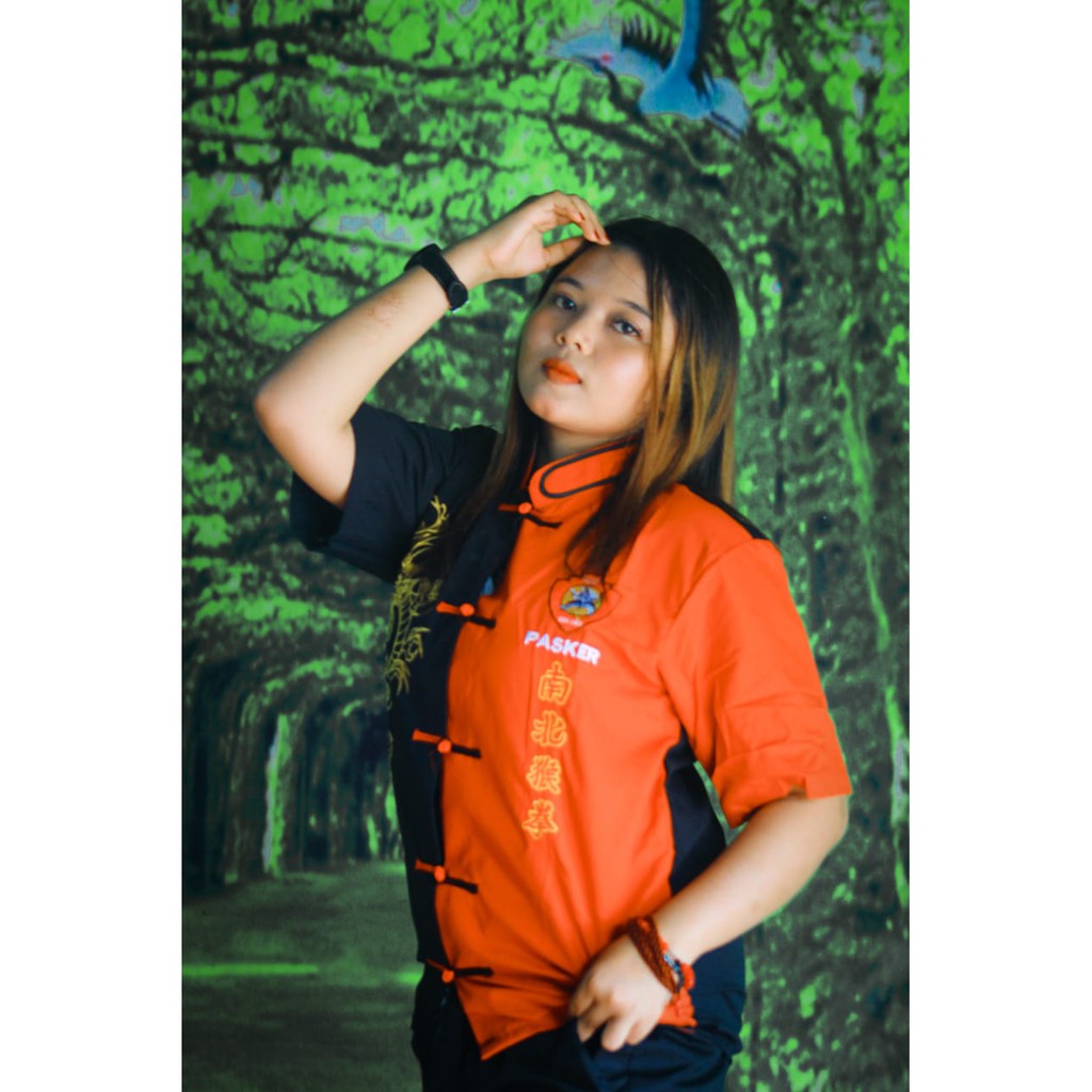 KEMEJA IKSPI / HEM VARIASI IKSPI , IKSPI KEMEJA, NAJU IKSPI KERASAKTI MOTIF BORDIR NAGA