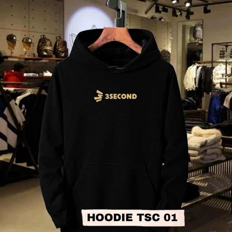 Jaket Sweater Hoodie Jumper Three Second Pullover Oversize | Hoodie Cowok Hoodie Cewek | Sweater Hoodie Distro Bandung M-XXXL