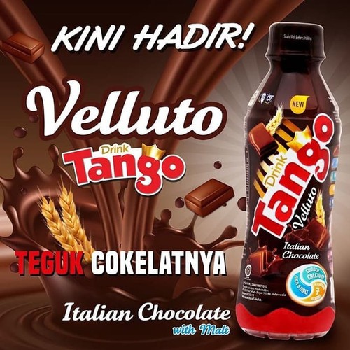 

MINUMAN COKLAT TANGO DRINK VELLUTO BTL 250mL