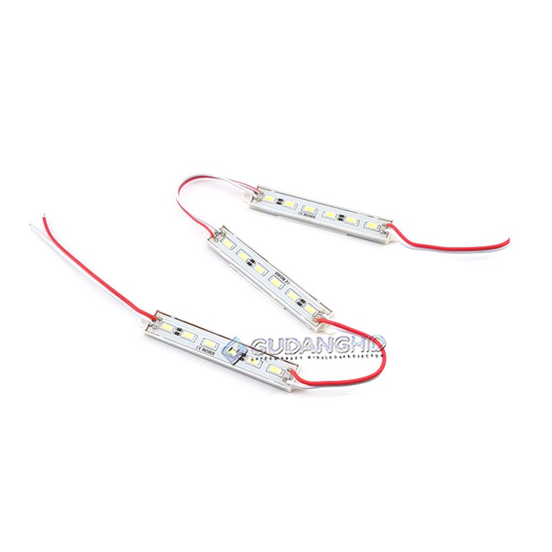 Lampu LED Strip Modul SMD 5630 / 5730 6 Mata Module 12V IP65