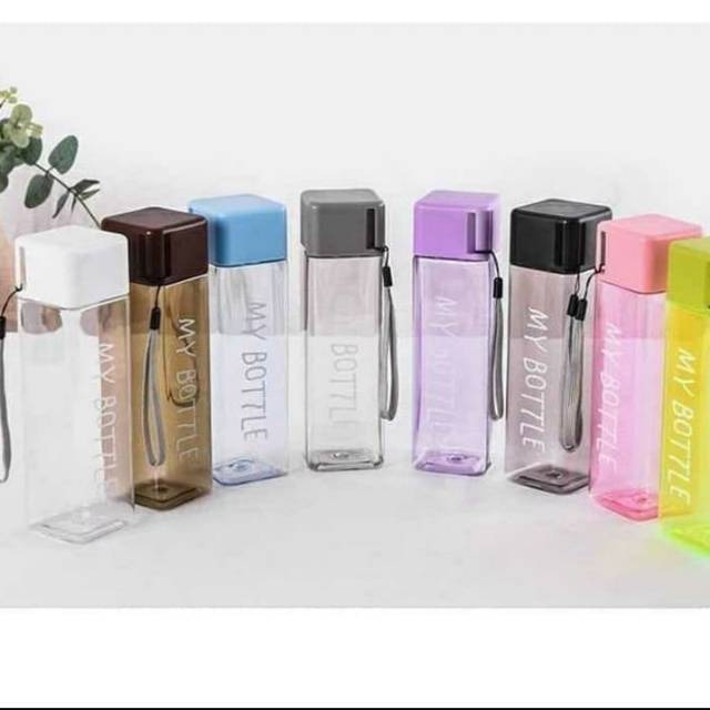 Botol Minum My BOTTLE KOTAK bpa free - Botol Minum