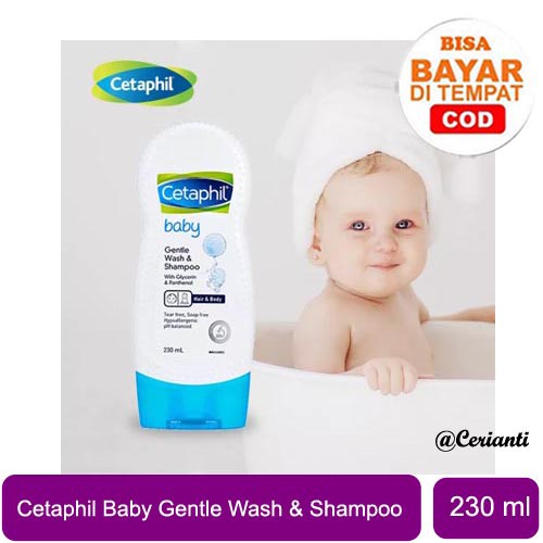 Cetaphil Baby Gentle Wash &amp; Shampoo With Glycerin &amp; Panthenol 230 ML