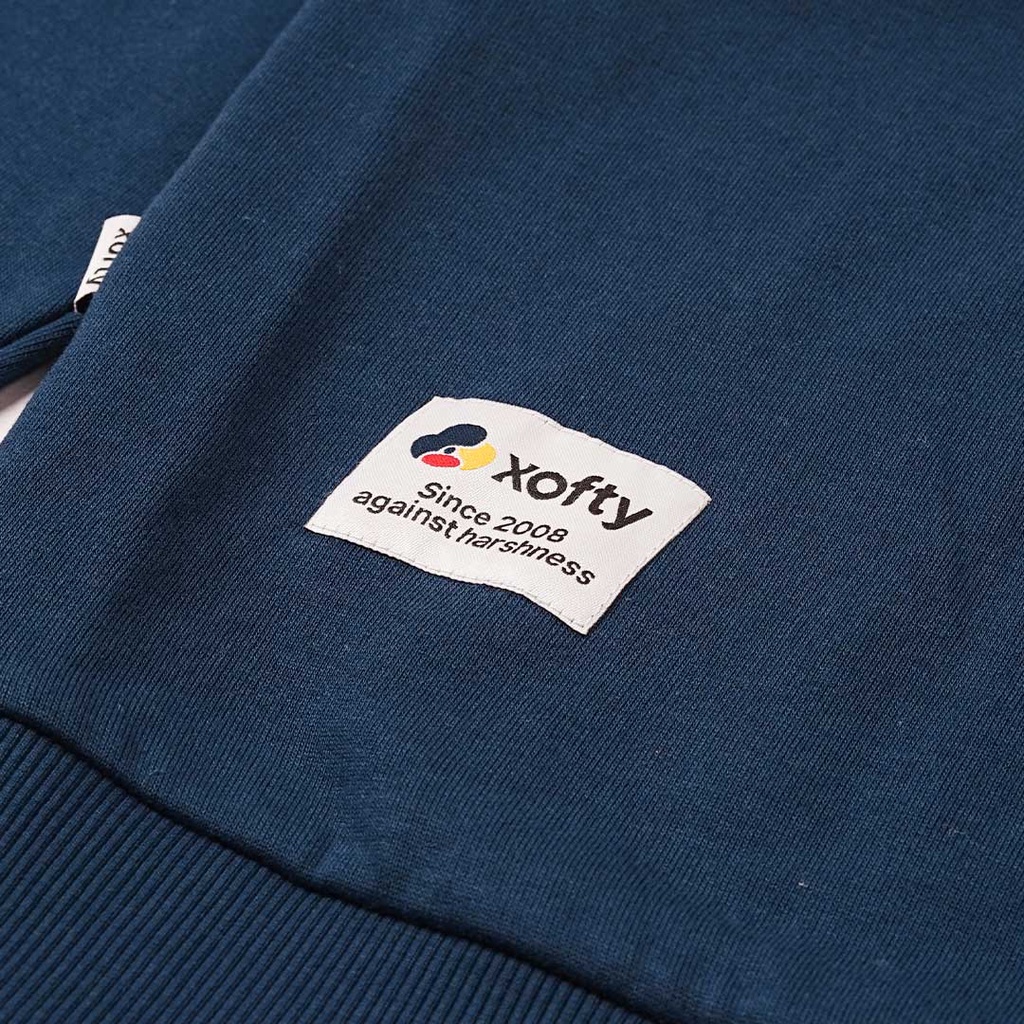 Xofty Salvia Sweater Crewneck Navy