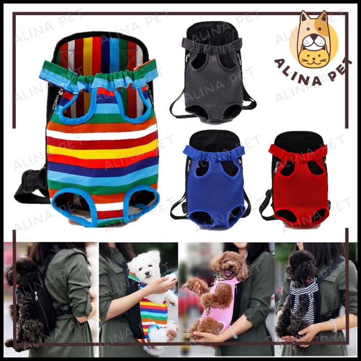 Pet Carrier Tas Ransel/ Carrier Anjing Kucing/ Gendongan Anjing Kucing
