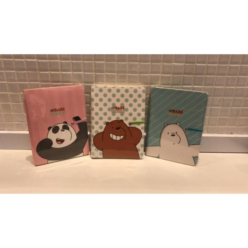 

3wrn MINISO WE BARE BEARS NOTE BOOK INCLUDE BULPOIN