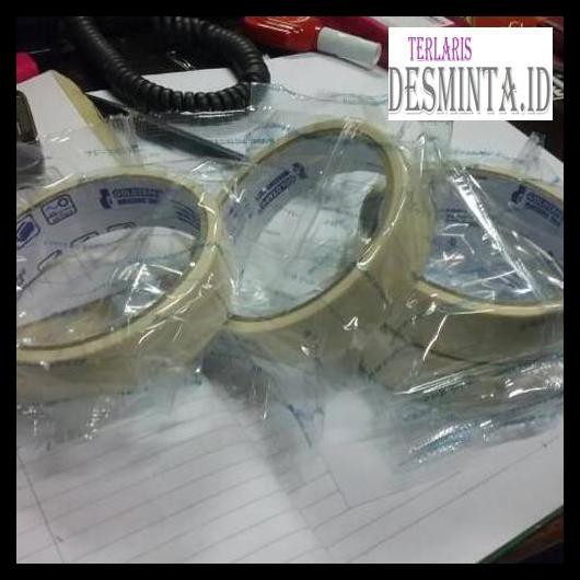 

Tyegtrs- Masking Tape Gold Tape Ukuran 1" / Lakban Kertas Goldtape 1 Inchi R676Ydt8-