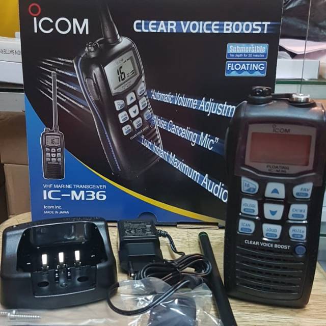 HT MERK ICOM TYPE IC M-36 MARINE VHF