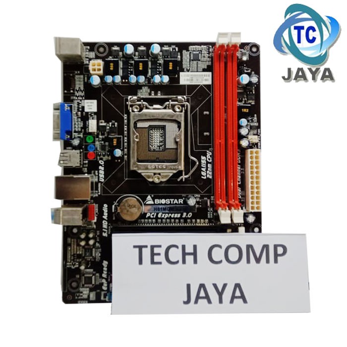 PAKET MOBO LGA 1155 H61 BIOSTAR + Processor Core I5 3470 DAN RAM 2 GB