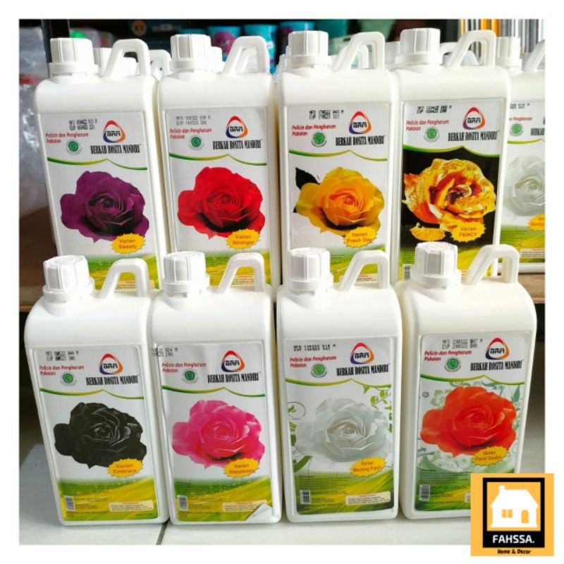 Pewangi Laundry Mawar Refill Isi Ulang Pewangi Pakaian | Pusat Perlengkapan Rumah Purbalingga