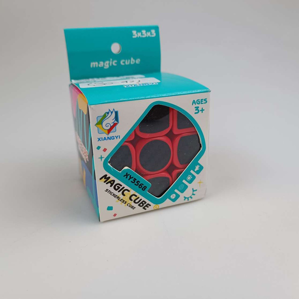 Overview of XIANGYI Rubik Magic Cube 3 x 3 x 3 - XY3568PACKAGE CONTENTS