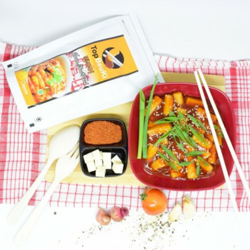 

TTEOKBOKKI CHEESE SAUCE / Kue Pedas Korea