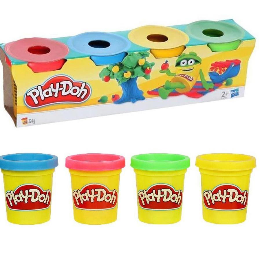 

Ready Stock Playdoh classic colors set isi 4 !