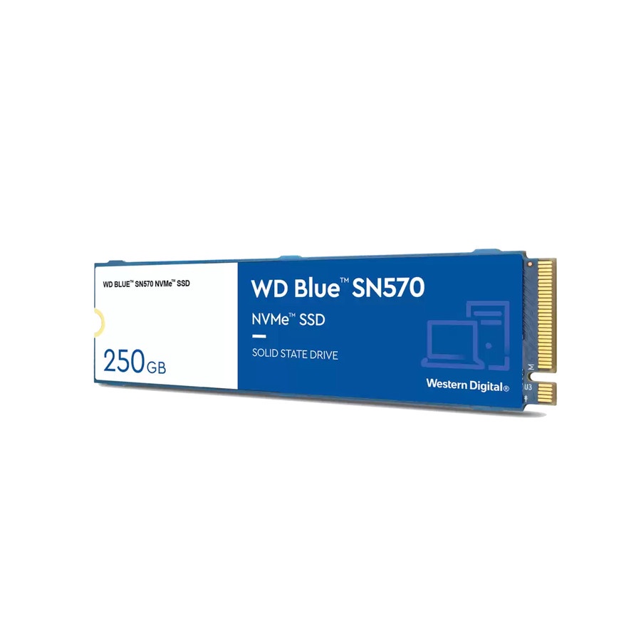 WDC Blue SN570 SSD 250GB M.2 NVMe PCIe Gen 3 x4 / SSD 250GB