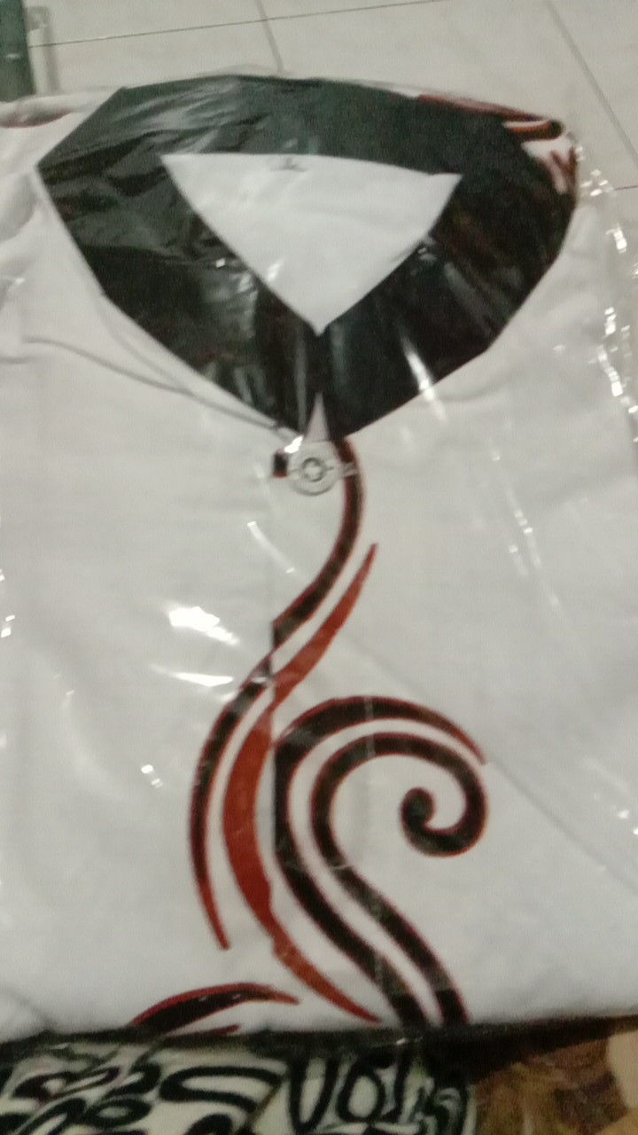 Batik Solo Modern Setelan Sarung Dan Koko Motif  Wedangan Sogan Full Furing