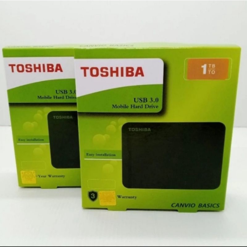 Hardisk External 500GB /1TB Toshiba